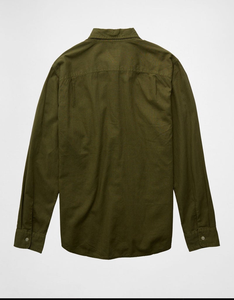 American Eagle AE Everyday Button-Up Linen Shirt - Image 2